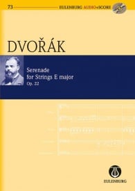 Dvorak: Serenade E major Opus 22 (Study Score + CD) published by Eulenburg